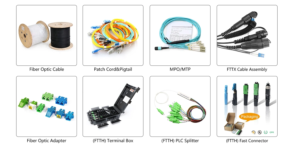 IP67 Outdoor Waterproof Fullaxs-LC Fiber Optic Cable Assemblies with Fullaxs Connector