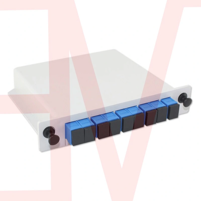 Plug-in Slot-Box PLC Optical Splitter Coupler