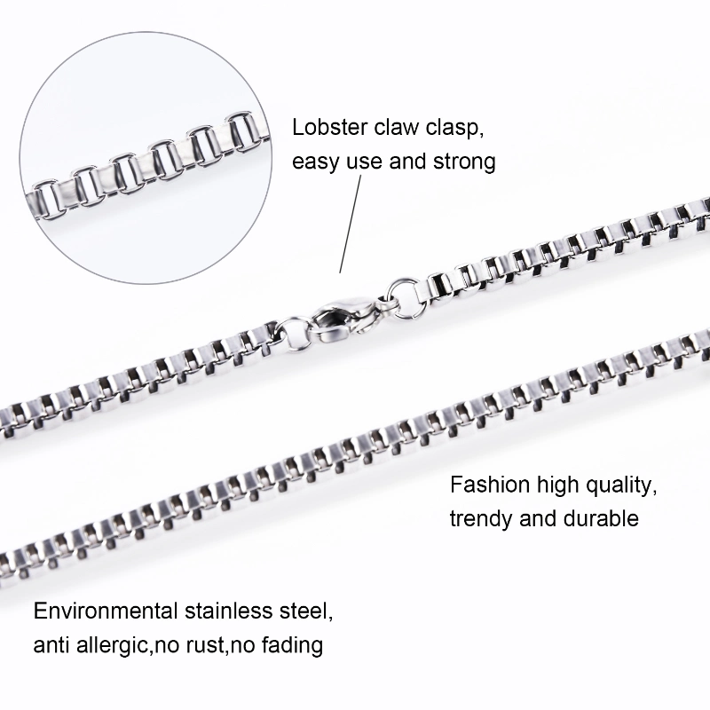 Jewelry Box Chain Fashion Jewelry Necklace Bracelet Anklet for Hip Hop Fashion Decoration Hand Bag Strap Assessories Design