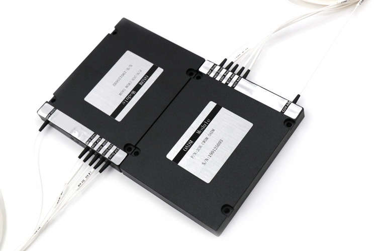 2CH Plastic ABS Box Optical CWDM OADM Module Without Connector