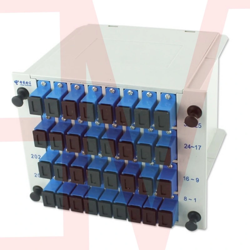 Plug-in Slot-Box PLC Optical Splitter Coupler