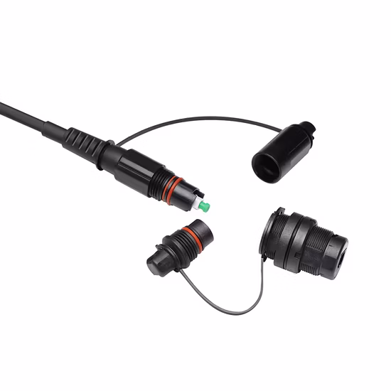 FTTH Outdoor Waterproof Fiber Optic Cable Assemblies Compatible Optitap