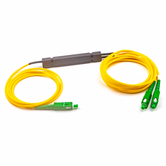 Fiber Optic Splitter PLC Splitter Optical Splitter 1X2 ABS Type Fbt Coupler